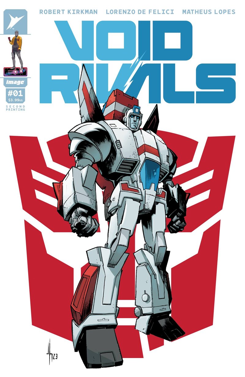 Void Rivals #1 Jetfire 2nd Printing Covers from Image Comics