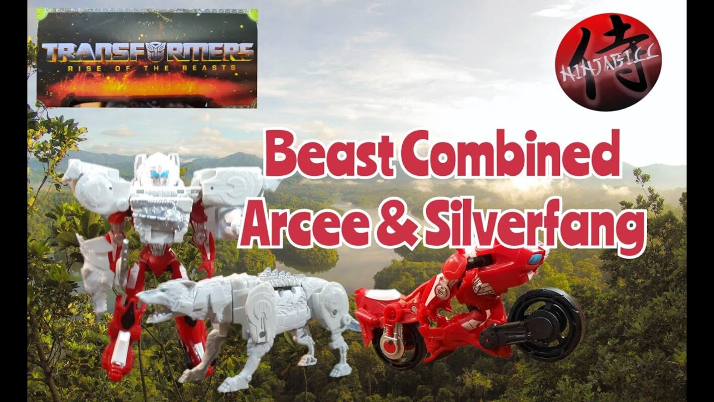 Transformers Rise Of The Beasts Beast Combined Two Pack Arcee And Silverfang