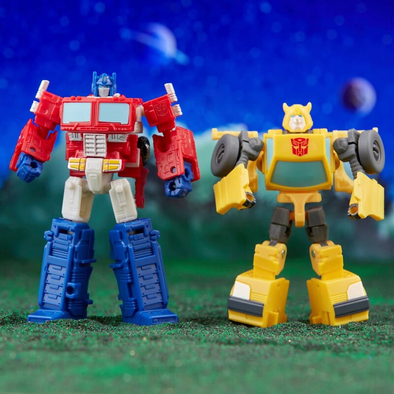 transformers optimus prime and bumblebee