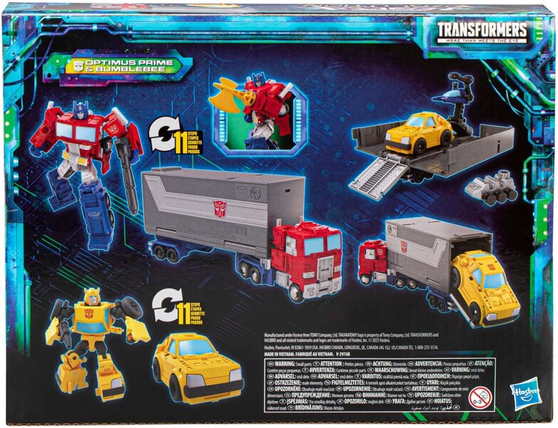 Image Of Optimus Prime & Bumblebee Play Set Transformers Legacy Evolution  (21 of 22)