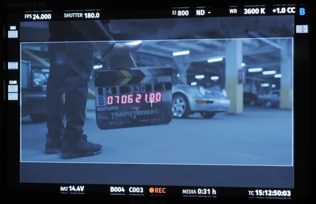 Behind The Scenes with Mirage Porsche 911 on Transformers: Rise of the Beasts