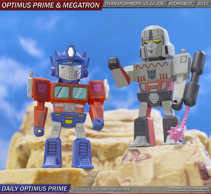 Daily Prime - Transformers VS GI Joe Optimus Prime & Megatron