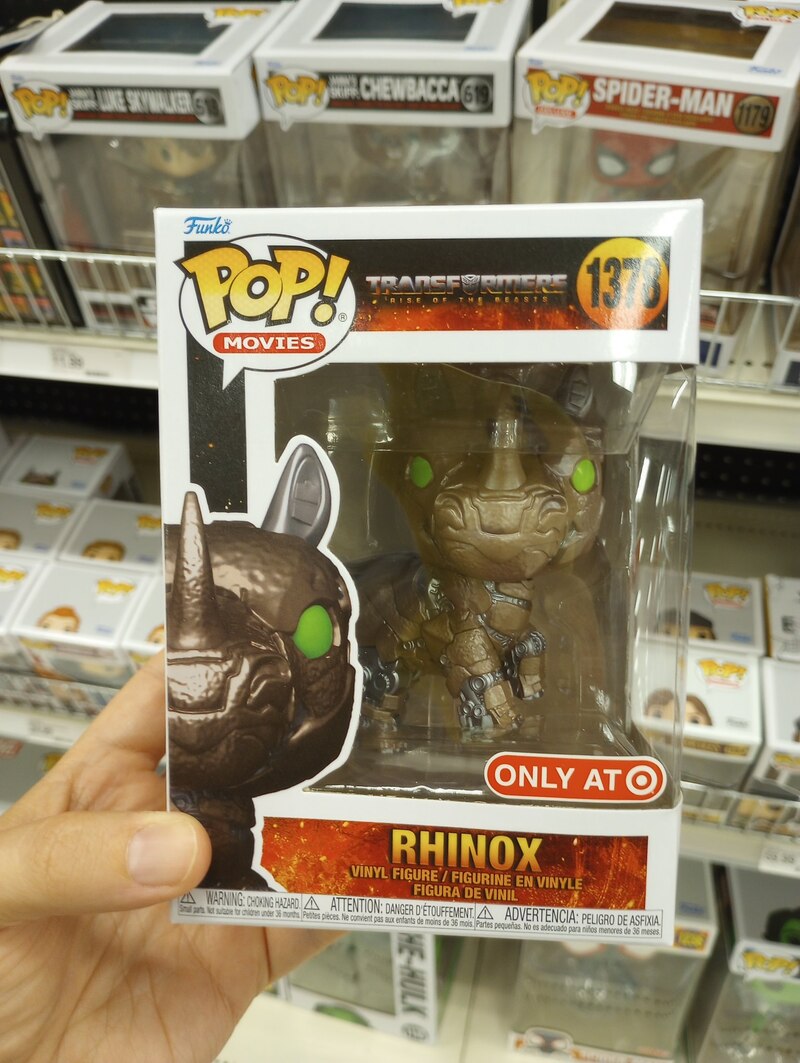 Funko POP! Rhinox Target Exclusive from Transformers: Rise Of The Beasts Found in USA
