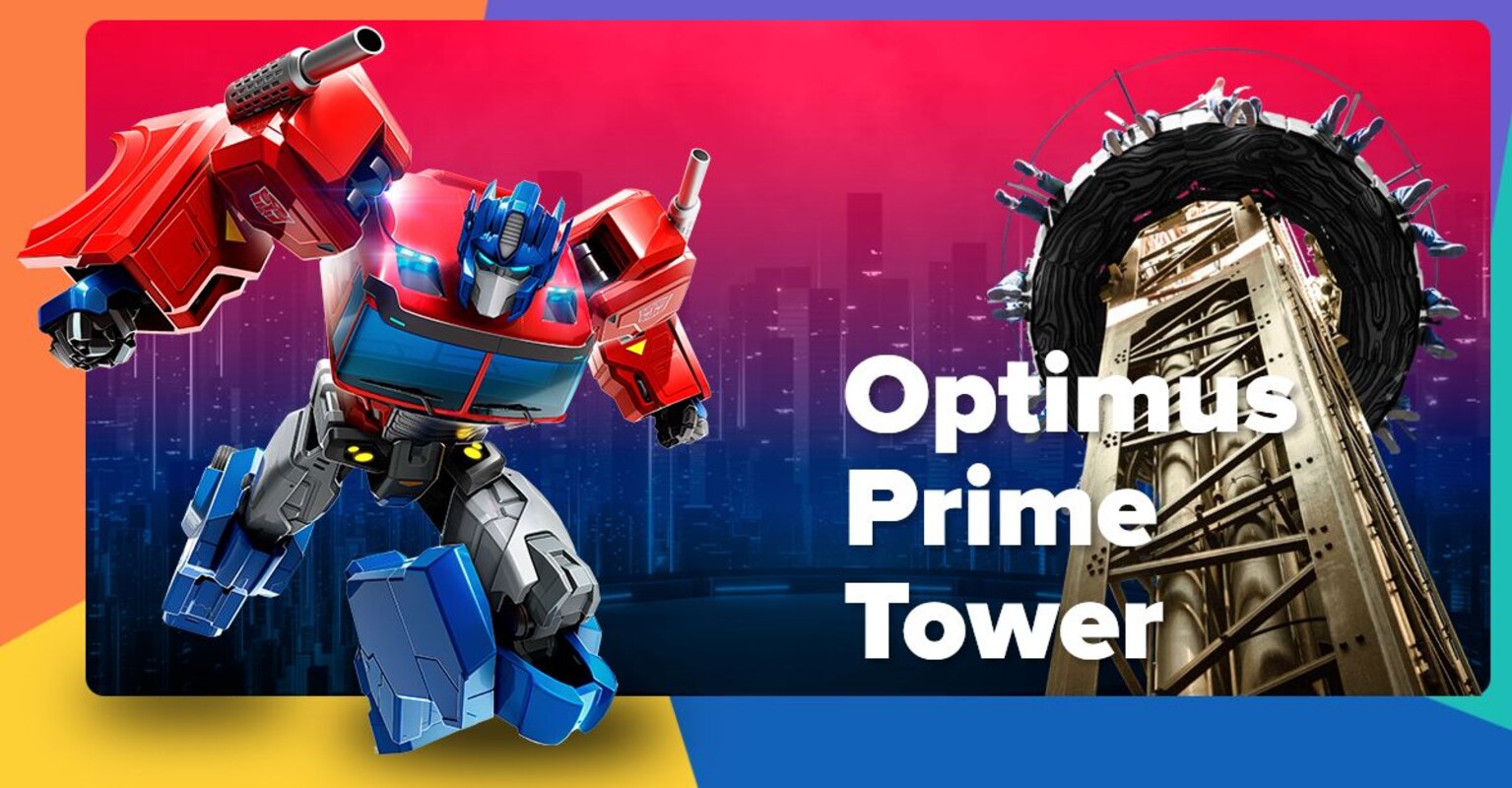 Optimus Prime Tower, More at Hasbro City Family Entertainment Center In Mexico