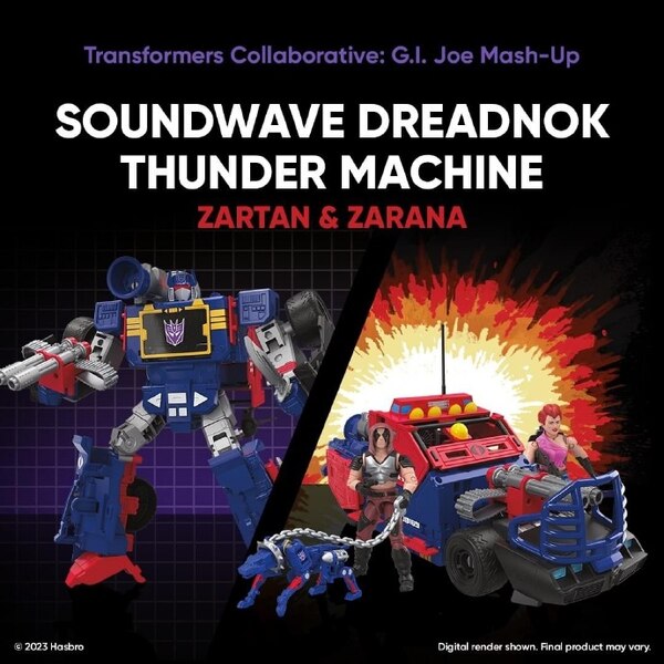 Image Of Soundwave Dreadnok Thunder Machine From Transformers X GI Joe  (9 of 9)