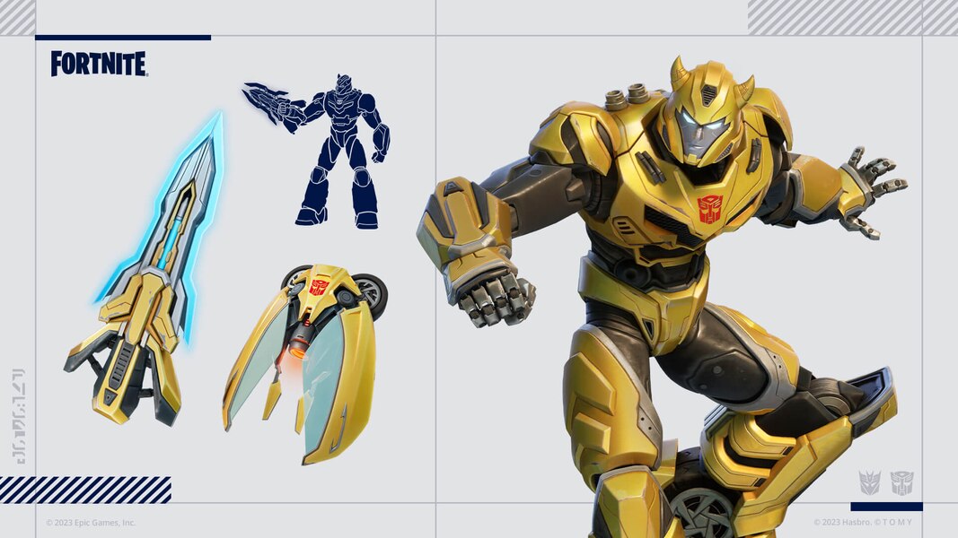 Megatron, Bumblebee, More Rolls Out This Fall In New Fortnite Transformers Pack  (2 of 5)