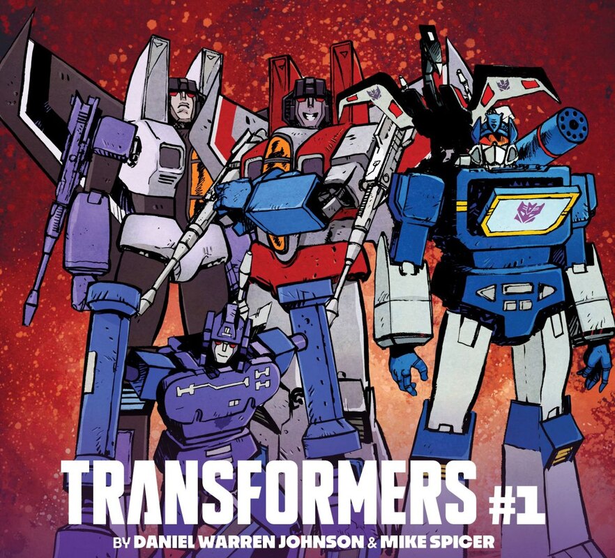 Decepticons Fully Revealed in Transformers #1 Promo Poster from Image Comics
