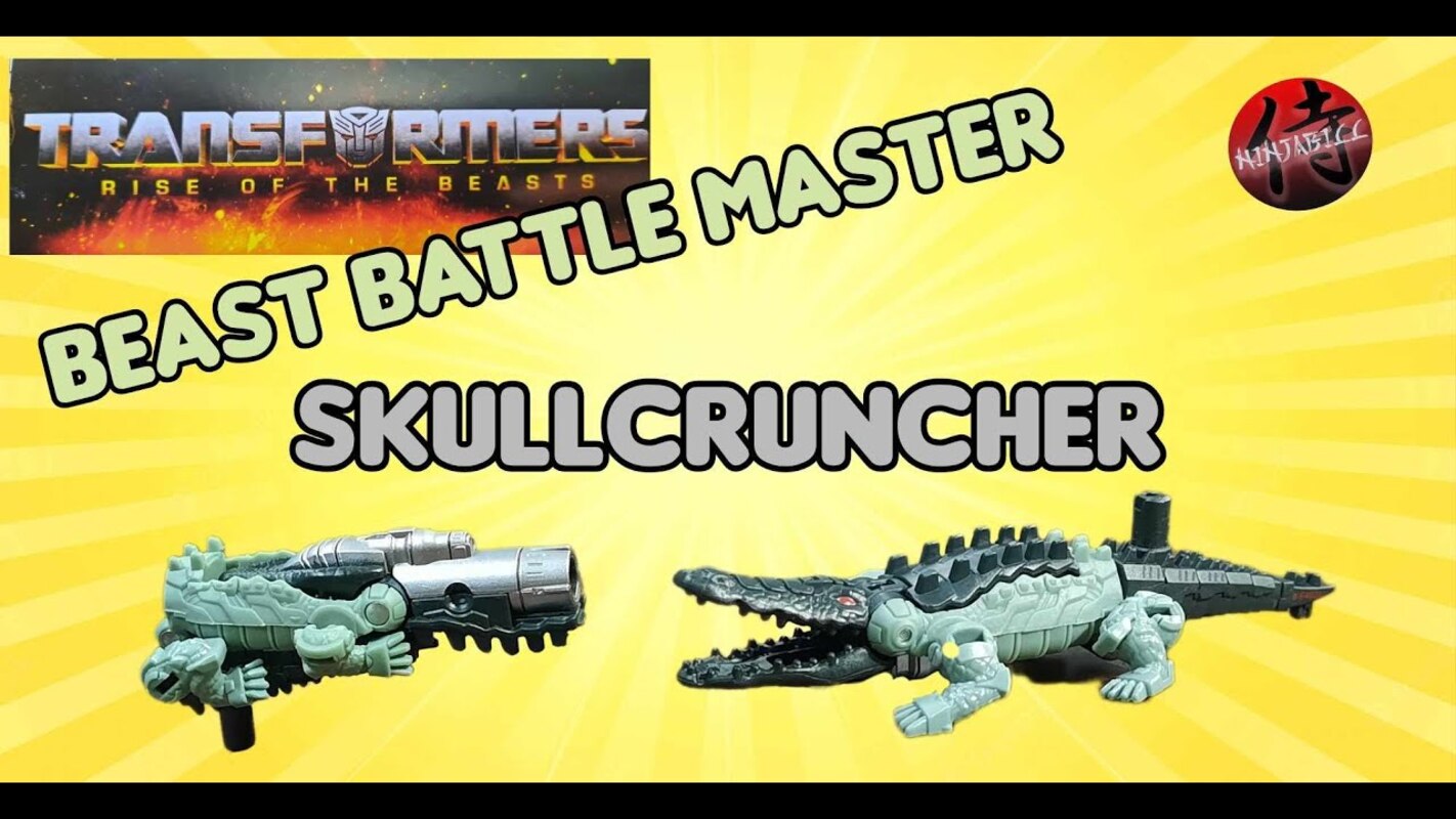 Transformers Rise Of The Beasts Beast Battle Master Skullcruncher