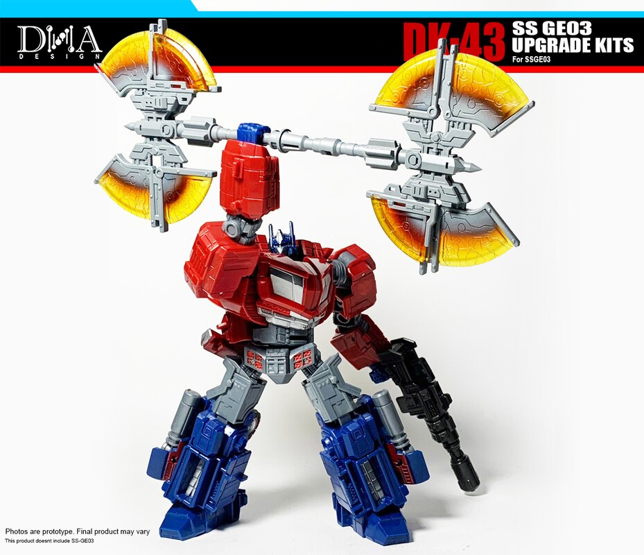 WFC Optimus Prime Gamer Edition DNA Design Studio Series Upgrade Kits