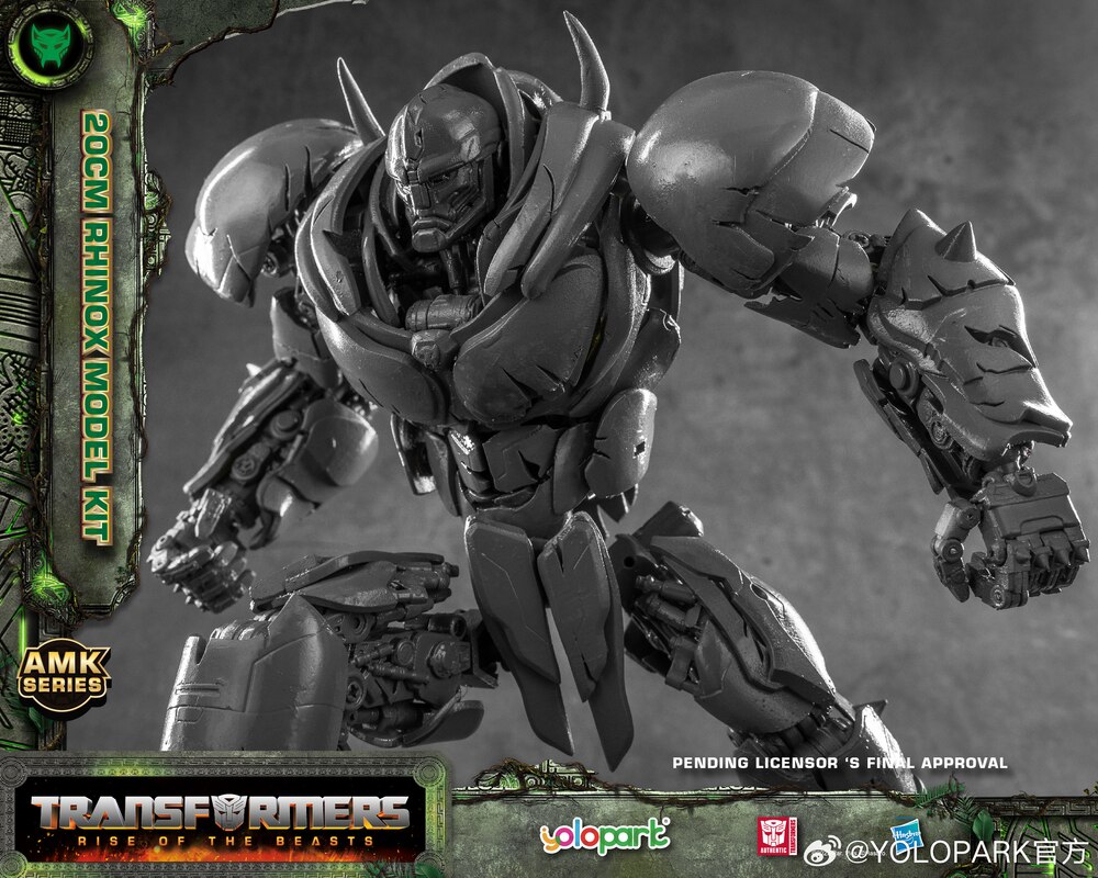 Rhinox Yolopark AMK Figure Reveal from Transformers: Rise Of The Beasts