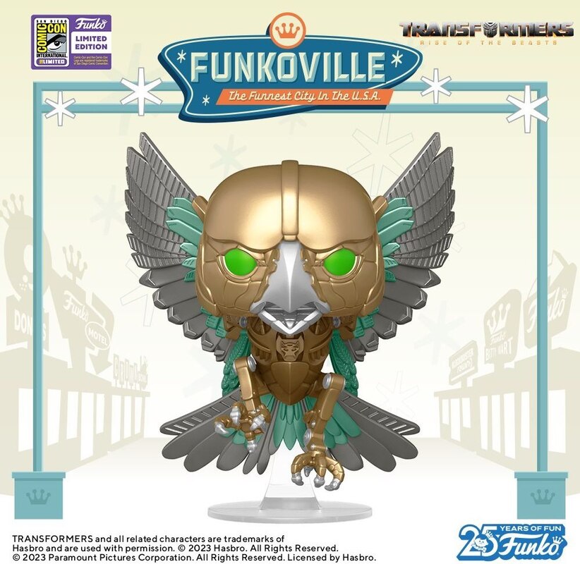 Funko POP! Movies Airazor from Rise Of The Beasts SDCC 2023 Exclusive Revealed