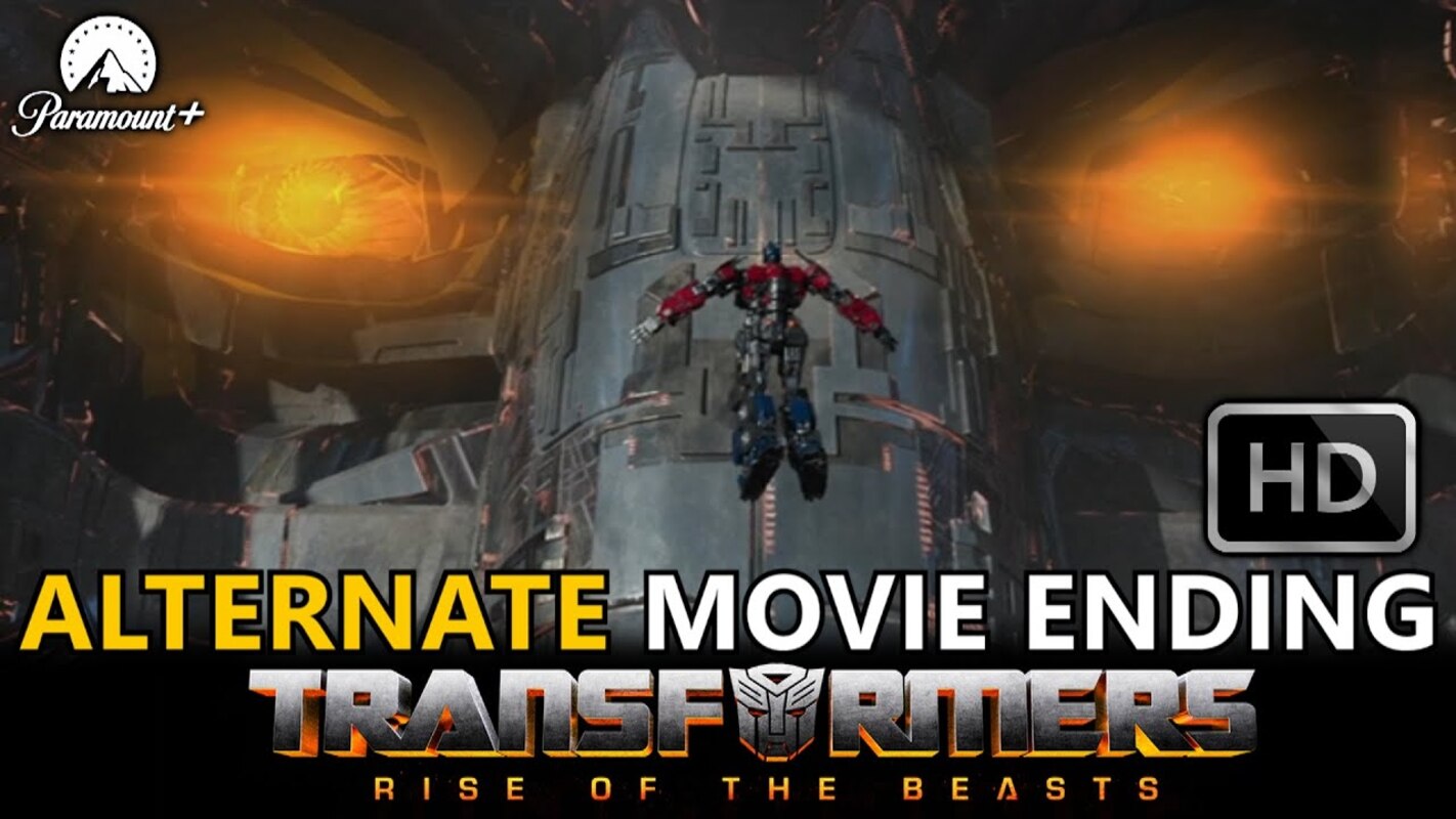 WATCH! Optimus Prime VS Unicron Alternate Ending from Transformers Rise Of The Beasts