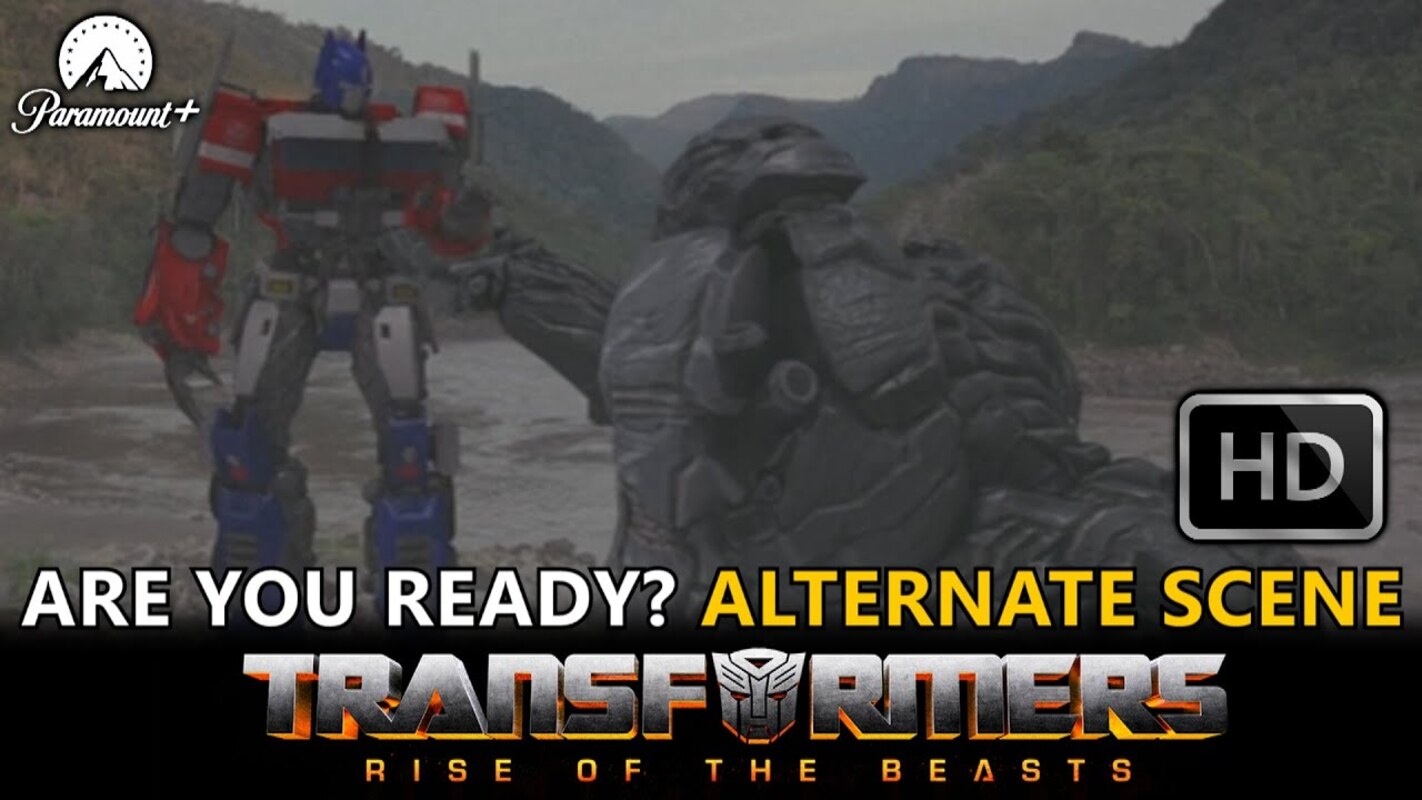WATCH! Special Bonus Alternate, Deleted, More Features from Transformers Rise Of The Beasts