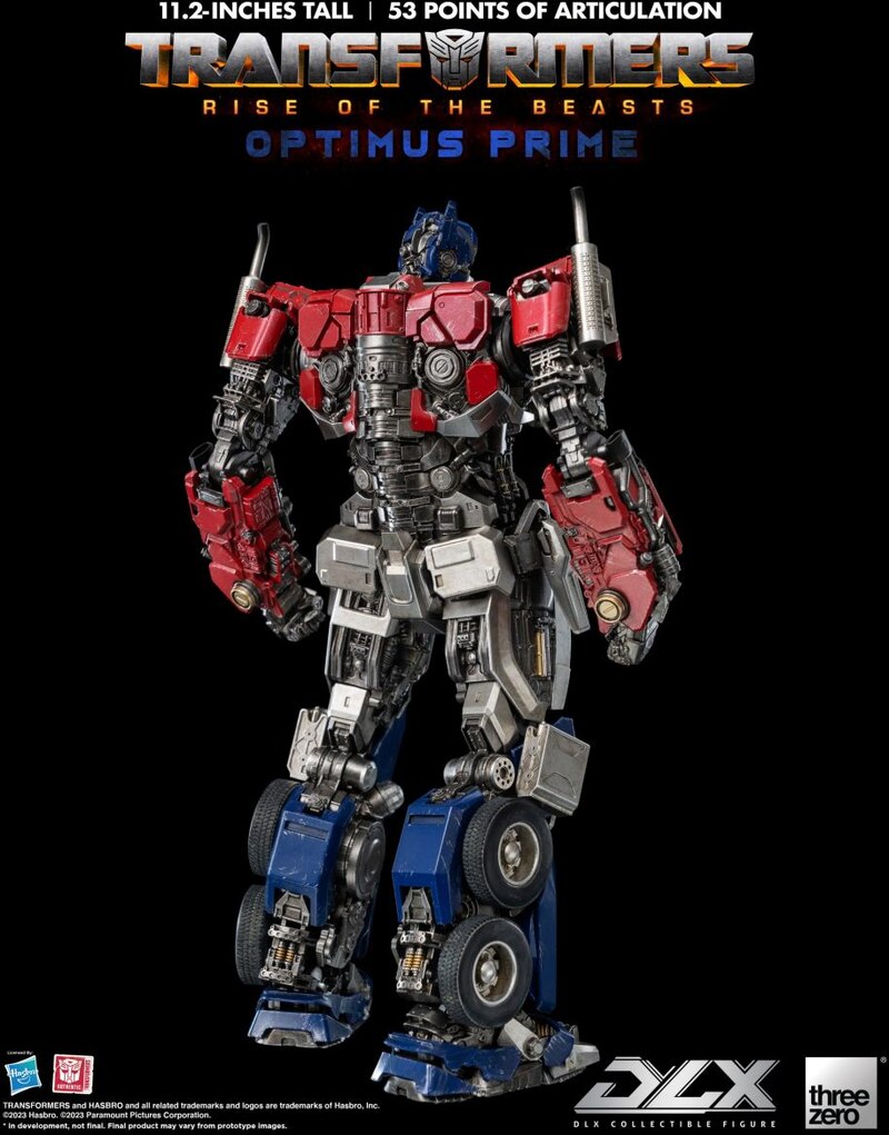 DLX Optimus Prime Official Images & Details from threezero Transformers:  Rise of the Beasts