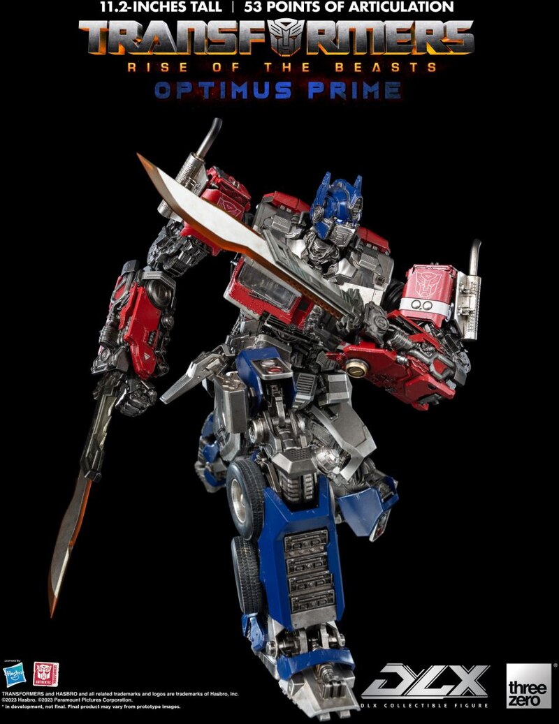 Transformers Rise of The Beasts Movie Derivatives Optimus Prime