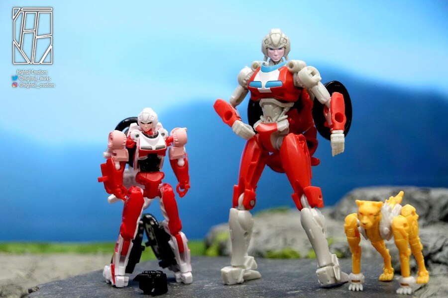 Image Of Arcee & Cheetor Weaponizers 2 Pack For Rise Of The Beasts  (5 of 11)