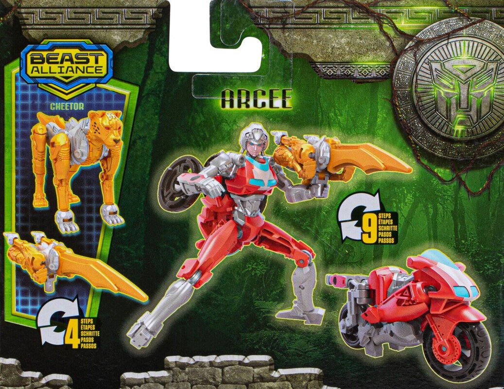 Arcee & Cheetor Weaponizer Official Images from Transformers: Rise of the  Beasts