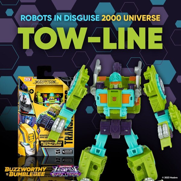 Image Of 2000 Universe Tow Line From Transformers Buzzworthy Bumblebee Legacy Evolution  (13 of 13)
