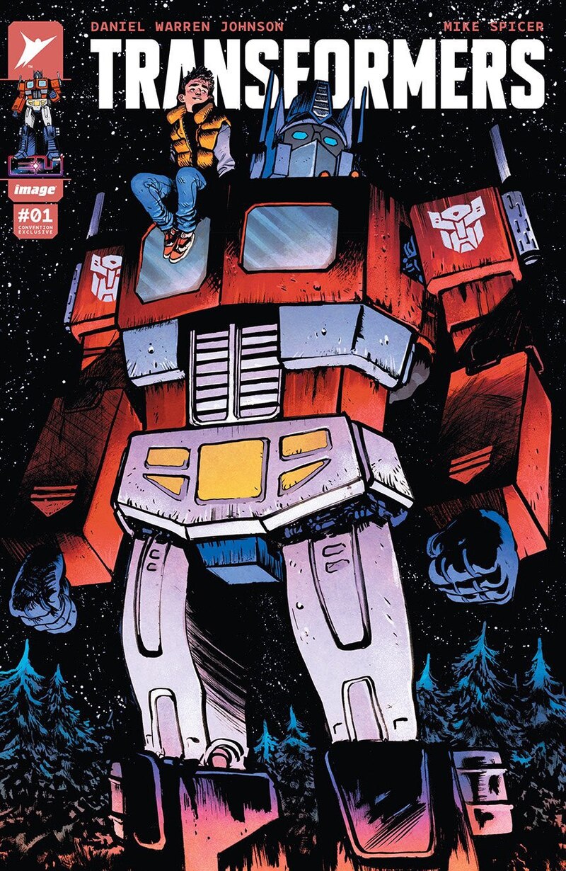 Image Comics Transformers Issue No. #1 SDCC 2023 Ashcan Exclusive Cover