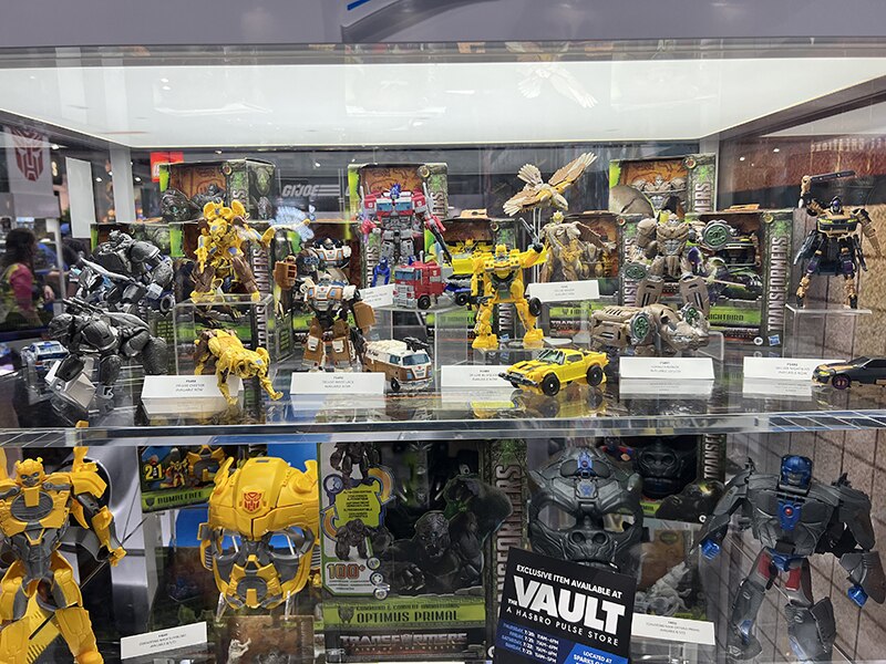 Image Of SDCC 2023 Transformers Day 1 Booth Deathsaurus, Toxitron, Legacy, ROTF  (1 of 19)