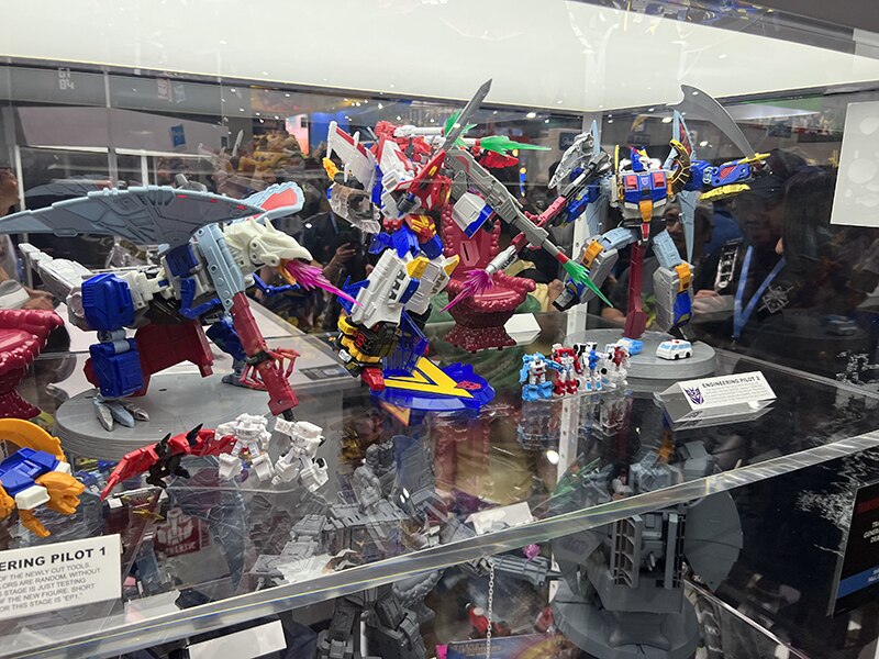 Image Of SDCC 2023 Transformers Day 1 Booth Deathsaurus, Toxitron, Legacy, ROTF  (5 of 19)