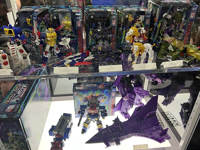 Image Of SDCC 2023 Transformers Day 1 Booth Deathsaurus, Toxitron, Legacy, ROTF  (8 of 19)
