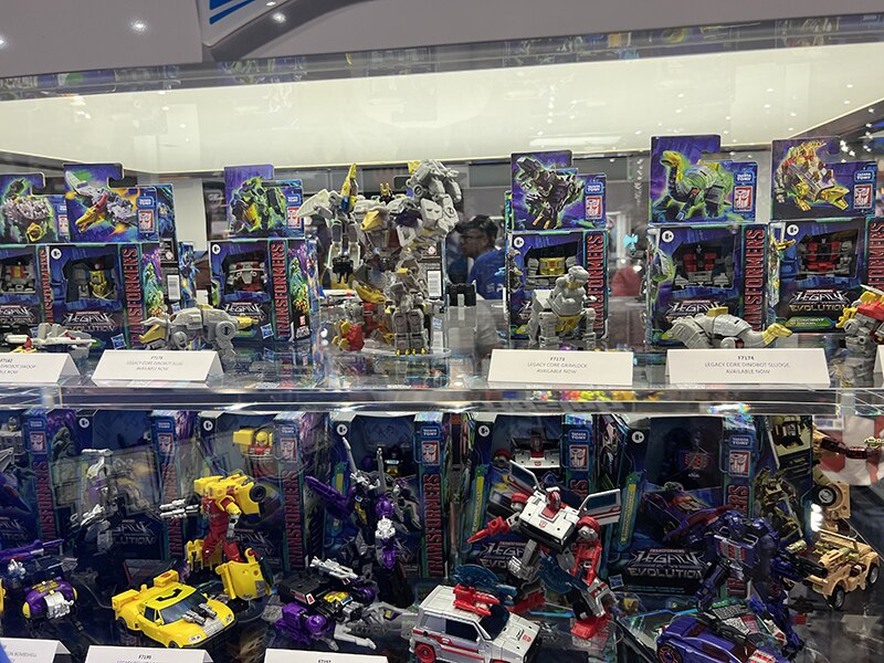 Image Of SDCC 2023 Transformers Day 1 Booth Deathsaurus, Toxitron, Legacy, ROTF  (10 of 19)