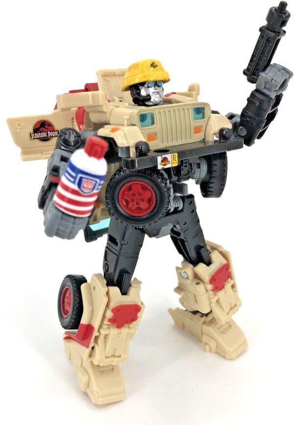 Image Of Autobot JP12 Dennis Nedry From Transformers X Jurassic Park Collaborative  (1 of 12)