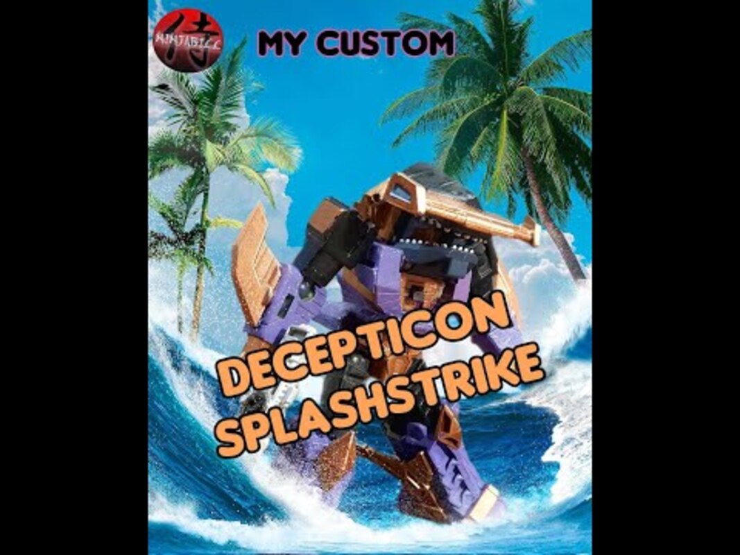 Transformers Custom Character Decepticon Splashstrike