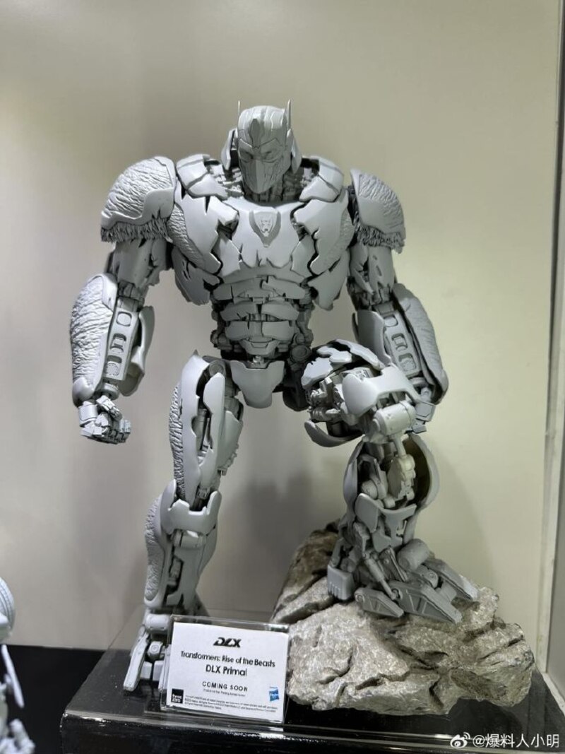 Scourge, Rhinox, Cheetor Yolopark AMK Figure Images from Rise Of The Beasts  at ACGHK 2023