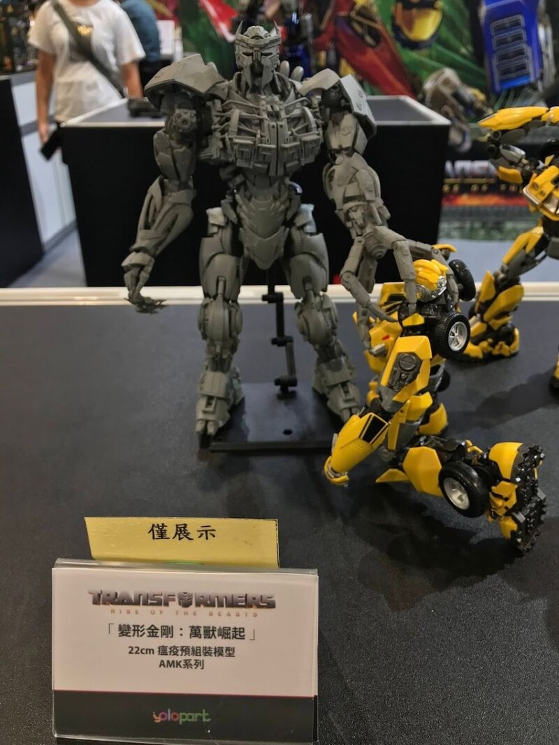 Scourge, Rhinox, Cheetor Yolopark AMK Figure Images from Rise Of The Beasts  at ACGHK 2023