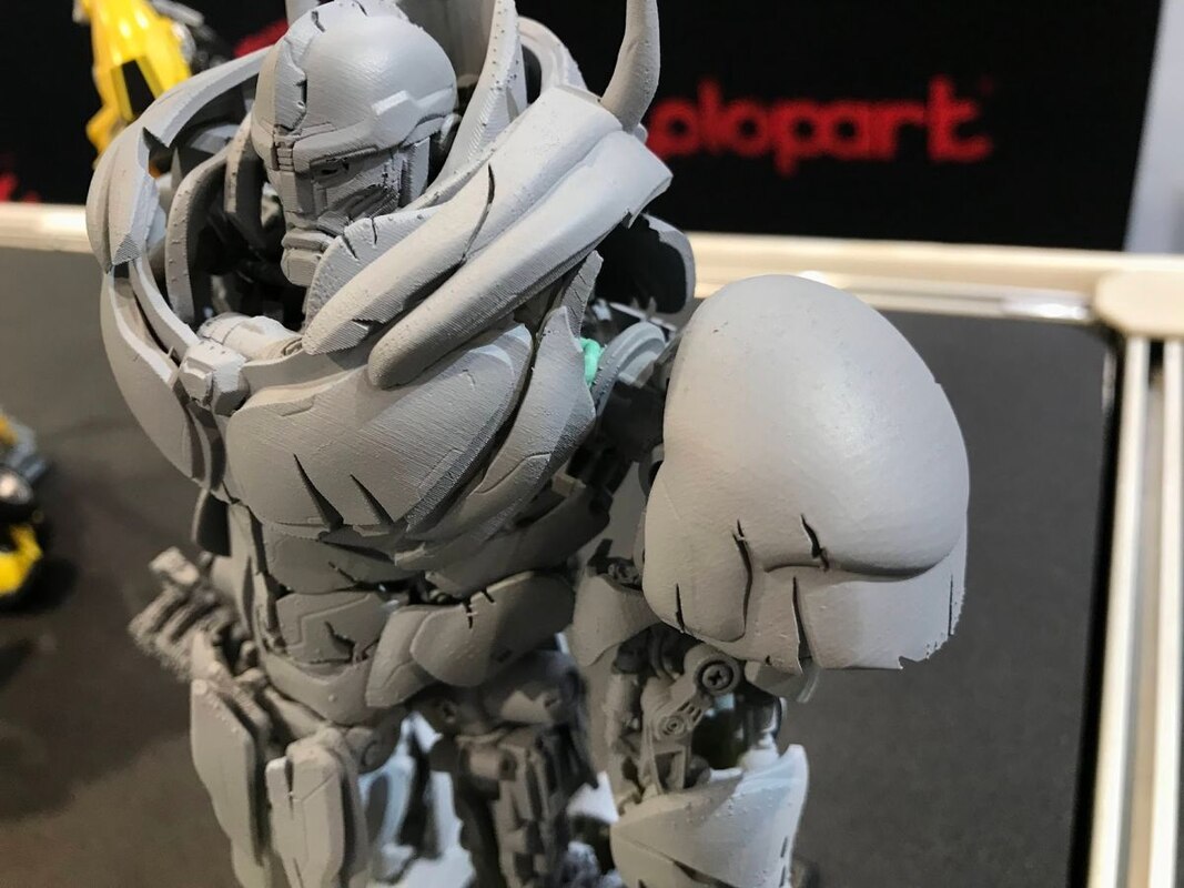 Scourge, Rhinox, Cheetor Yolopark AMK Figure Images from Rise Of The Beasts  at ACGHK 2023