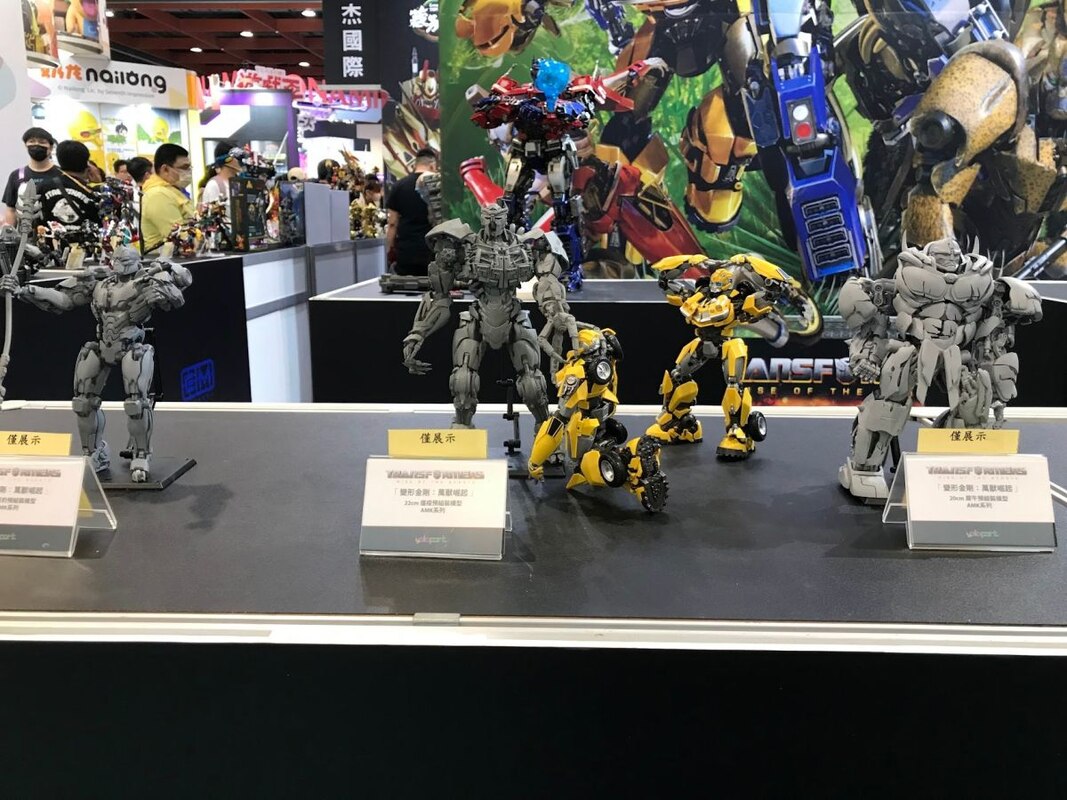 Scourge, Rhinox, Cheetor Yolopark AMK Figure Images from Rise Of The Beasts  at ACGHK 2023