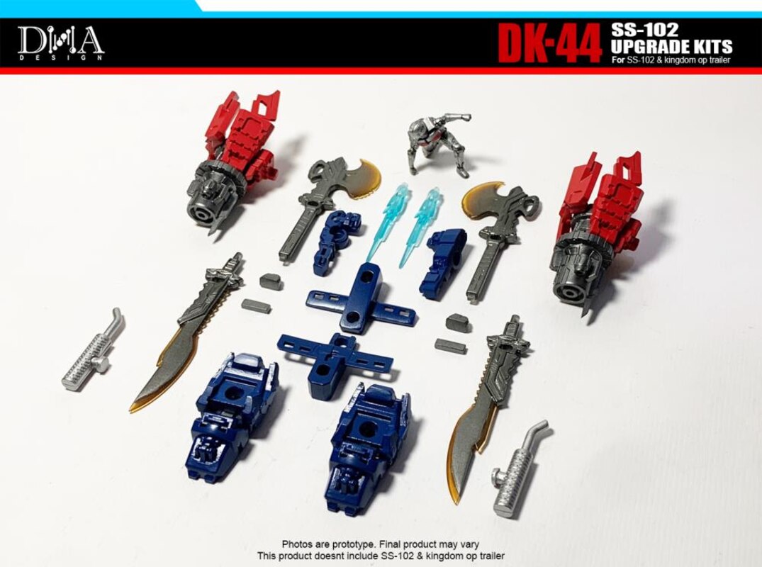 DK-44 102BB Optimus Prime DNA Design Upgrade Kit Official Images & Preorders