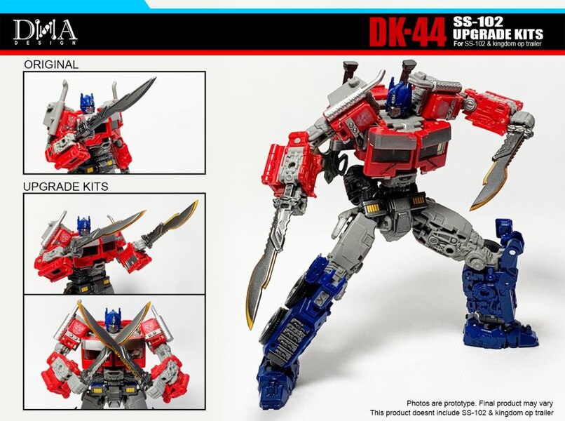 Image Of DK 44 102BB Optimus Prime DNA Design Ugrade Kit  (4 of 13)