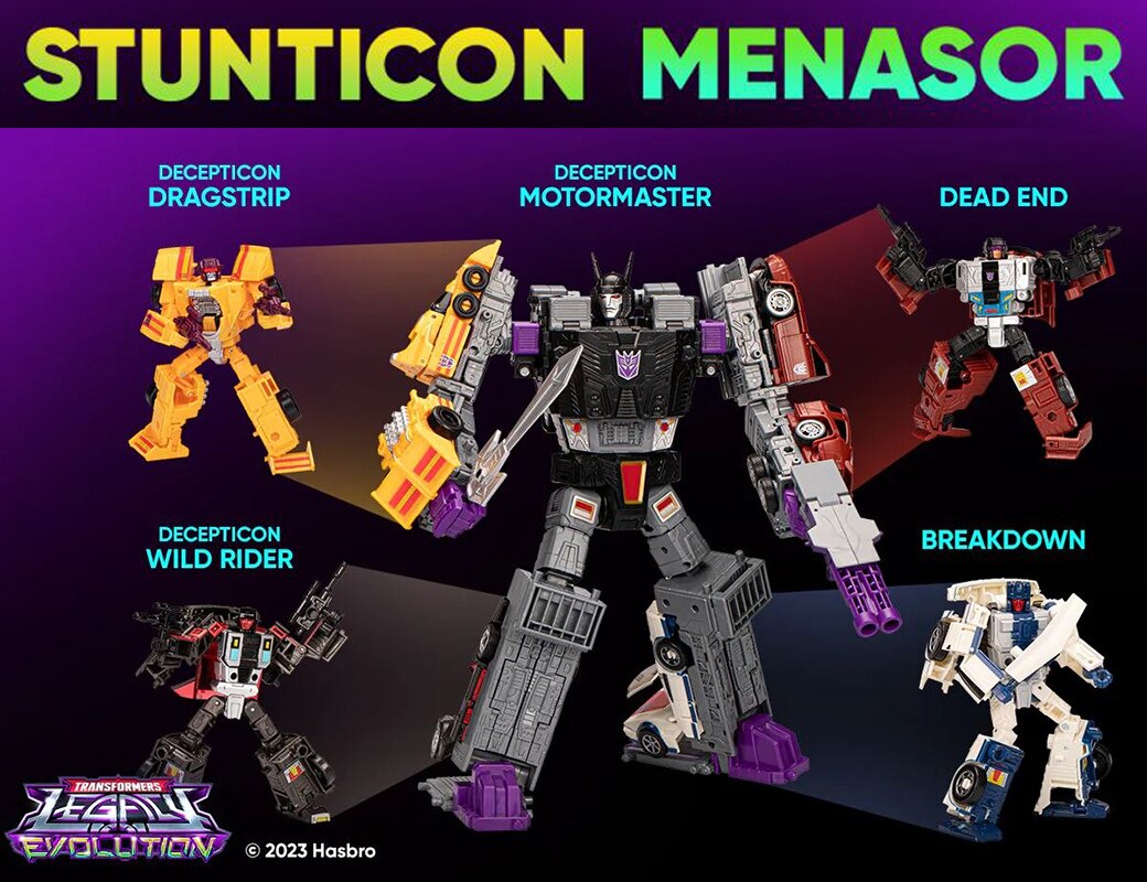 Transformers Legacy Evolution Stunticon Menasor Multipack Official Images & Preorders