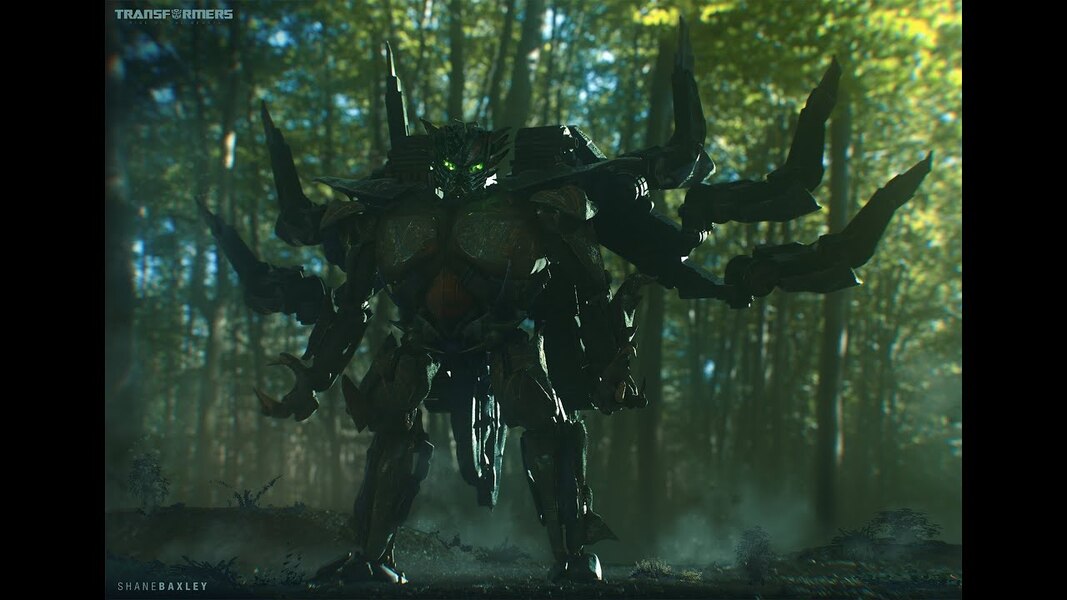 Image Of Beast Wars Rampage CGI Model Blockout From Rise Of The Beasts Deleted Scene  (9 of 9)