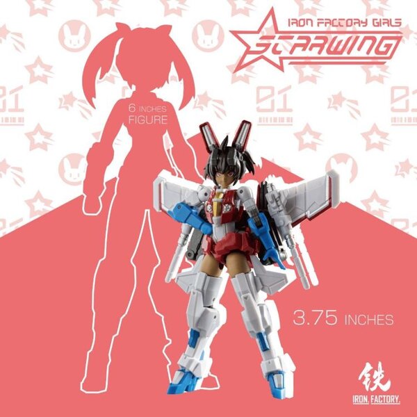 Image Of Iron Factory Girls Series IFG 01 Starwing  (8 of 10)