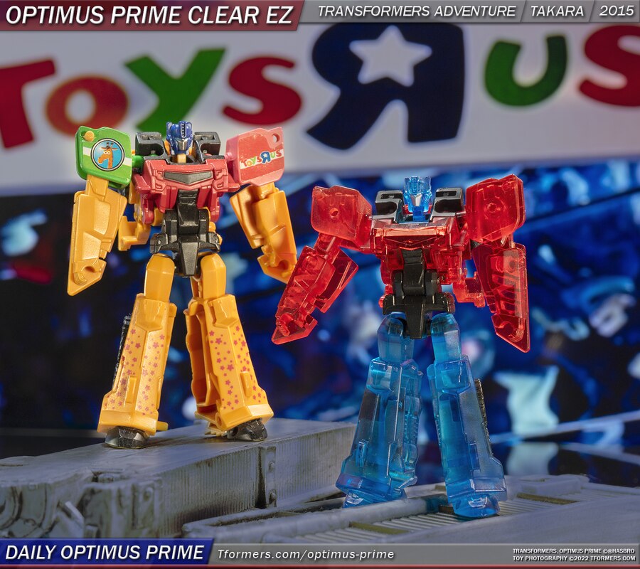 Daily Prime - Adventures Toys R Us Crystal Optimus Prime