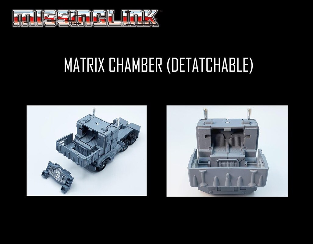 Image of Missing Link Convoy Matrix Chamber Prototype Official Images from Takara TOMY
