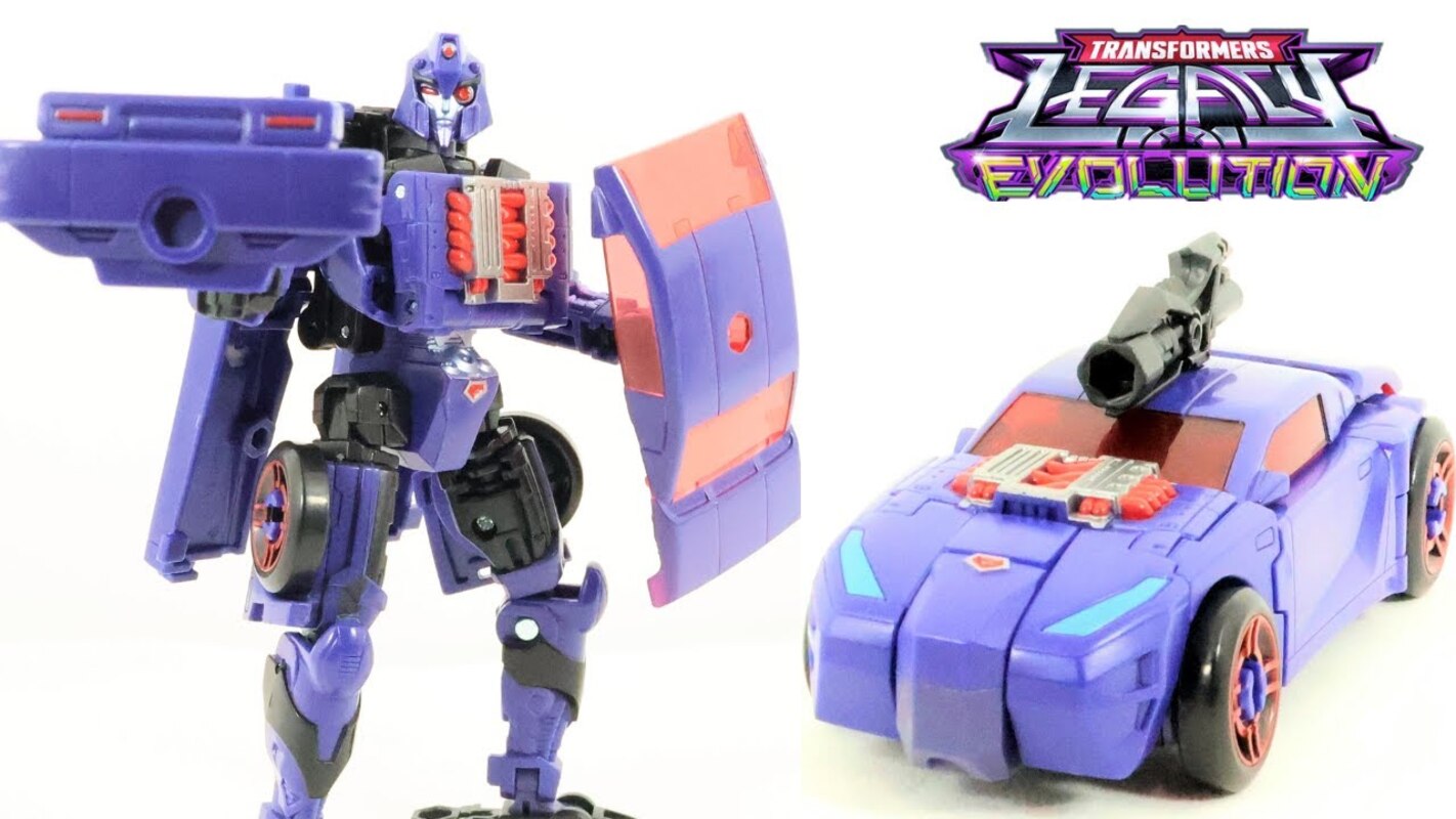 Transformers Legacy Evolution Wave 4 Deluxe Class Cyberverse Universe Shadowstriker Review (4k)