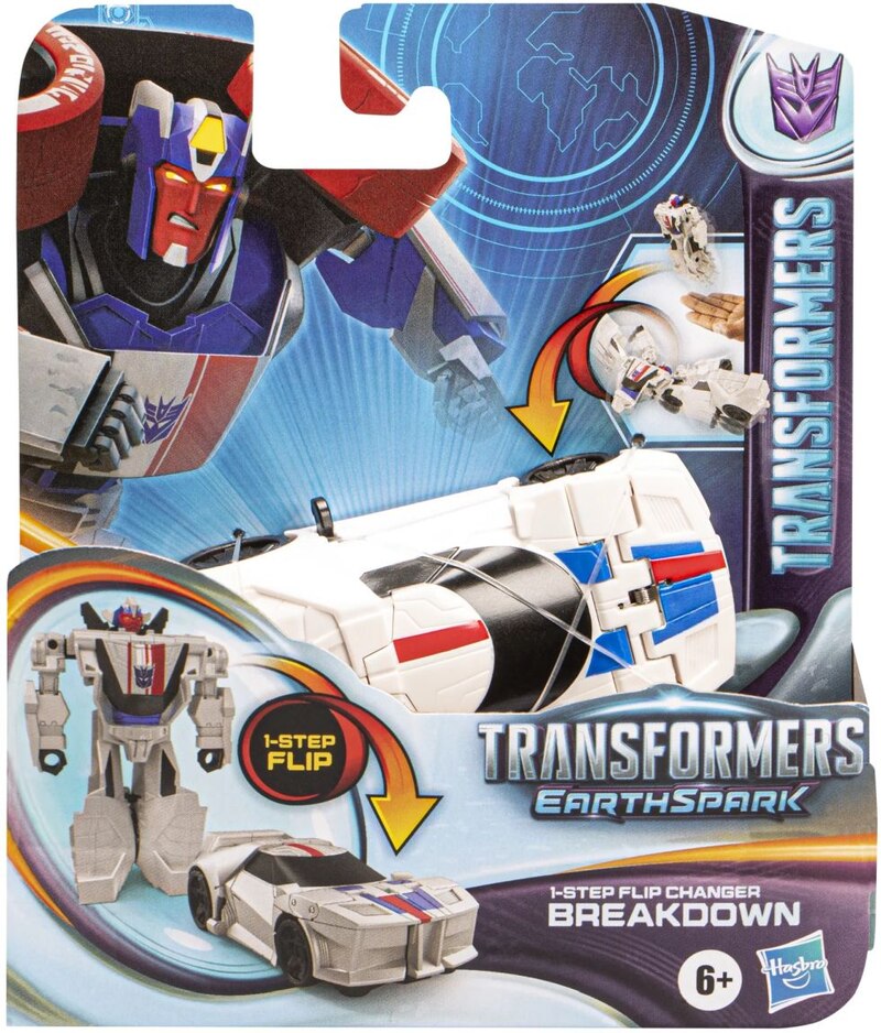 Breakdown 1-step Changer Official Images for Transformers Earthspark Figure