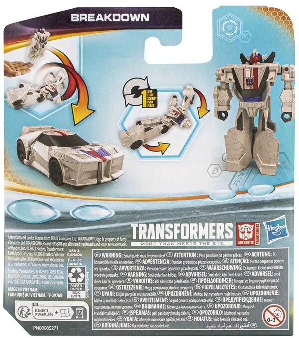 Image Of Breakdown 1 Step Changer  Transformers Earthspark Figure  (5 of 5)