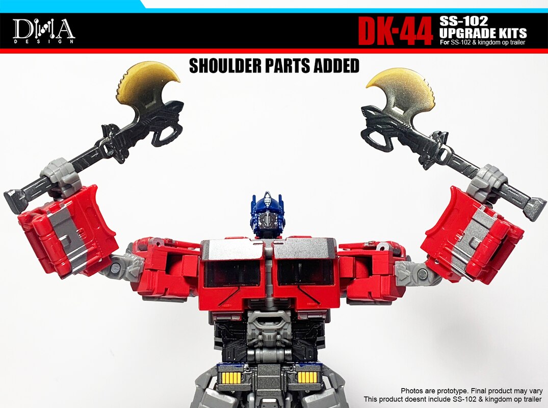 DK-43 Upgrade Kit for Transformers Studio Series 03 Optimus Prime Gamer  Edition