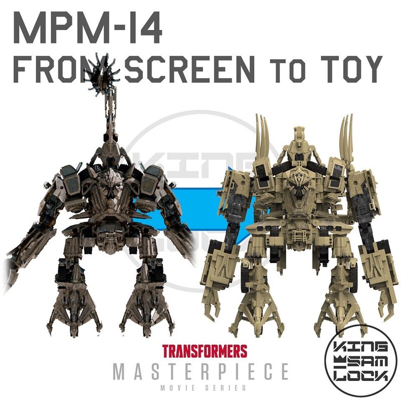 MPM-14 Bonecrusher Movie Masterpiece Concept Design Images & Details