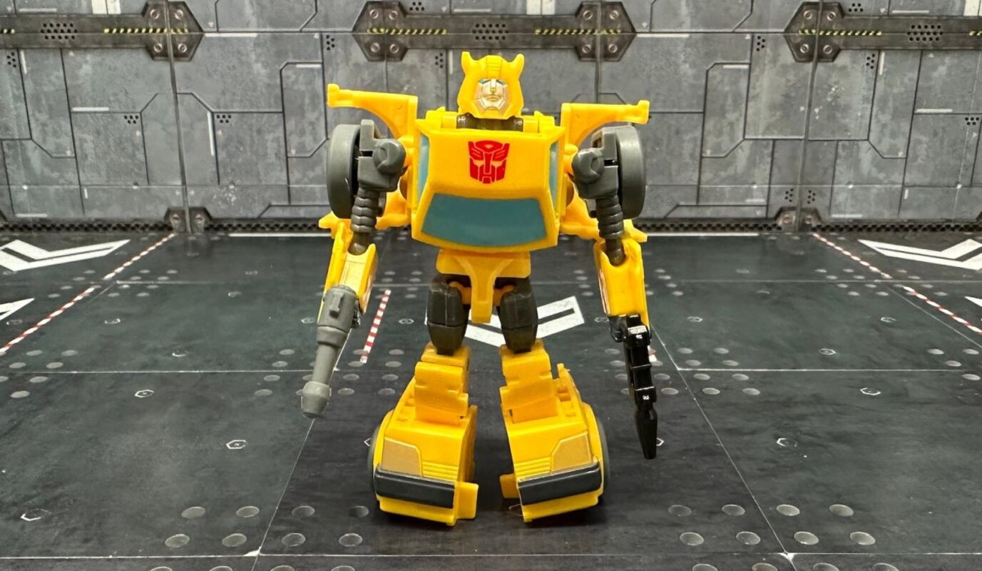 Core Class Optimus Prime & Bumblebee Playset In-Hand Images of Legacy  Evolution Exclusive Set