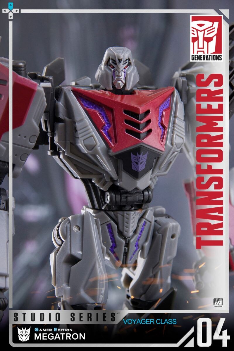 Transformers Studio Series 04 Gamer Edition Megatron Voyager High