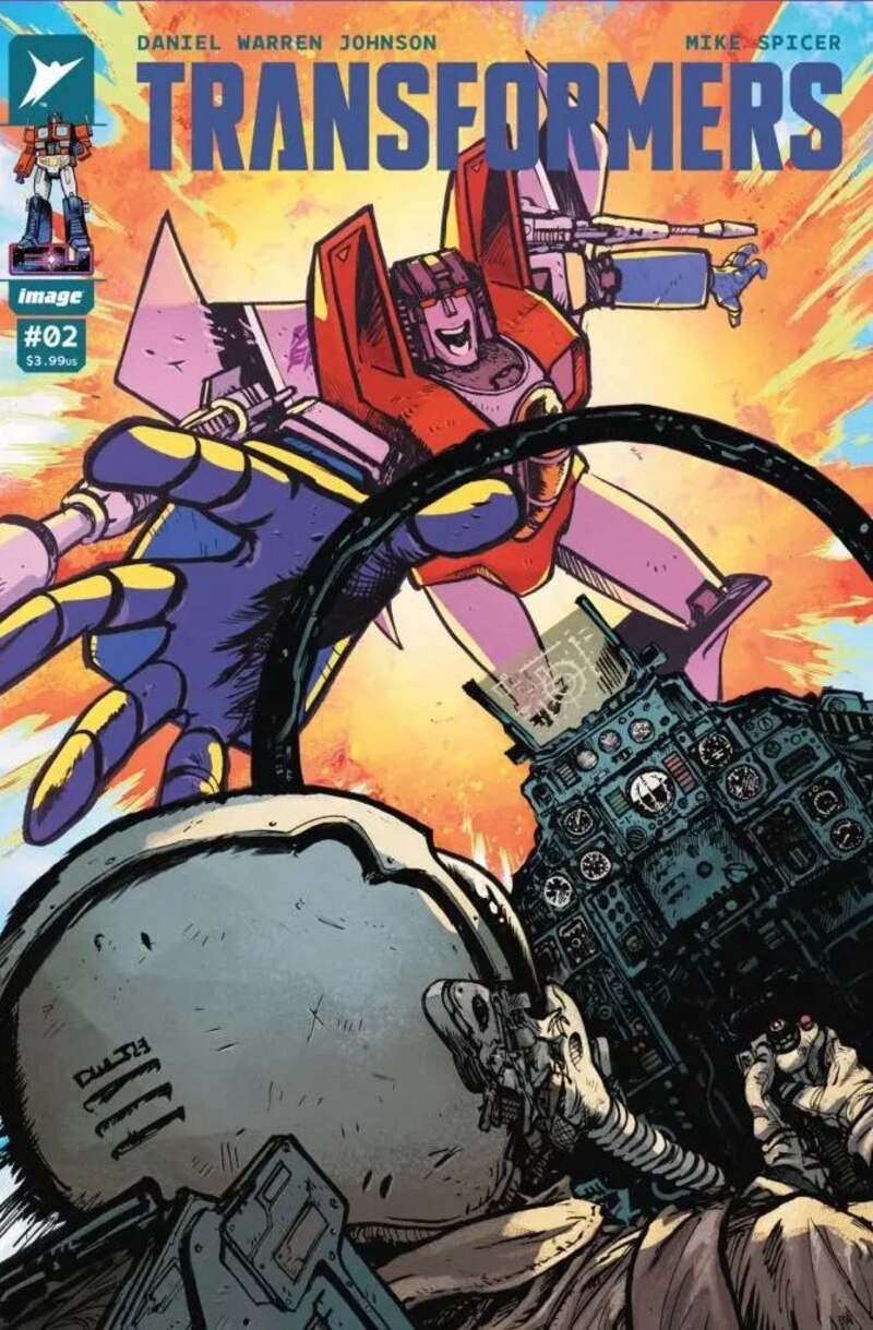 Image Comics Transformers Issue No. #2 Official Solicitation & Cover