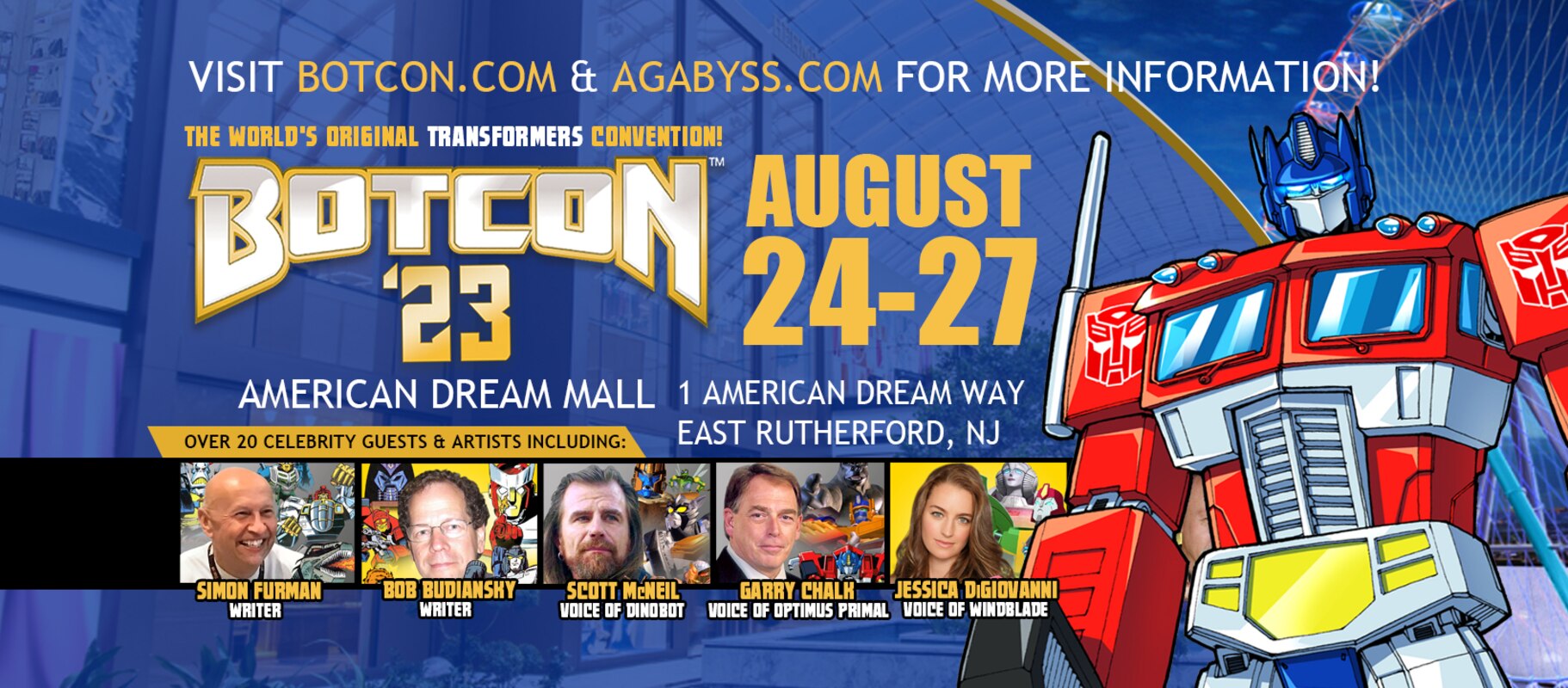 BotCon 2023 Updates with More Events, Guests, Artists, and Creators News