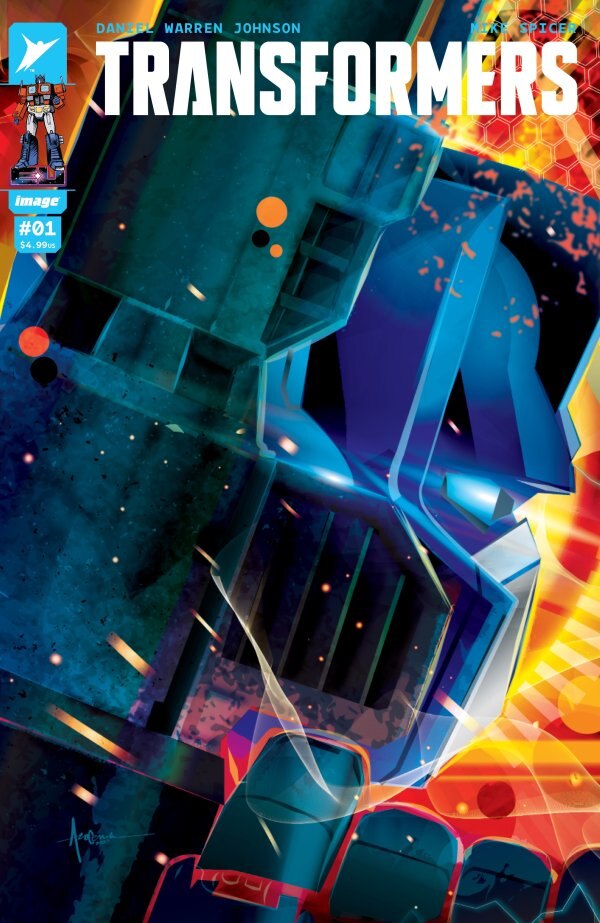 Image Comics Transformers Issue No. 1 Official Cover E By Orlando Arocena (5 of 25)